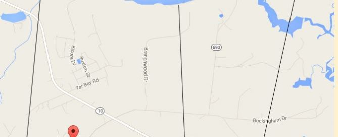 Map of William Barker Plantation